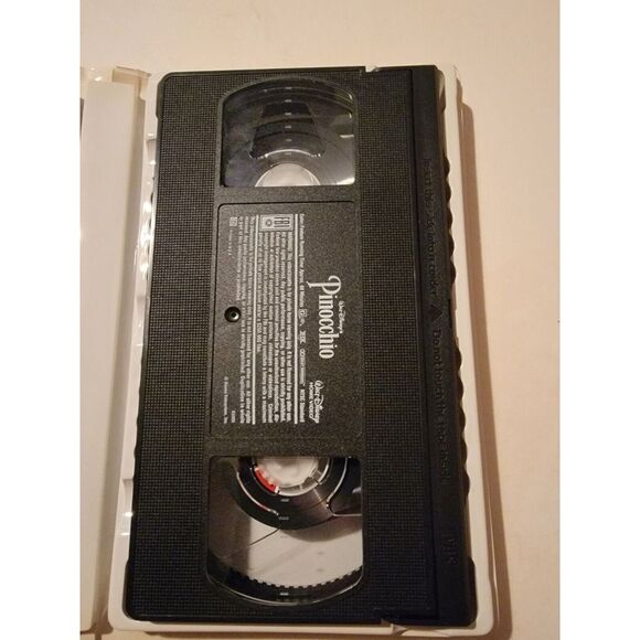PINOCCHIO - VHS - Clam Shell Cover - Walt Disney's 60th Anniversary - Picture 3 of 4